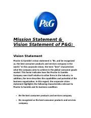 procter gamble mission statement|Iba pa.